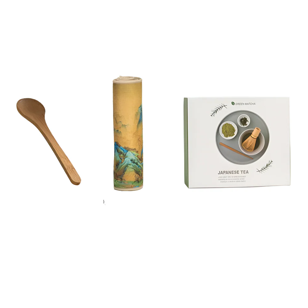 Noriyama – 8 Delige Matcha Set van Keramiek en Bamboe met Kom en Accessoires - Image 11