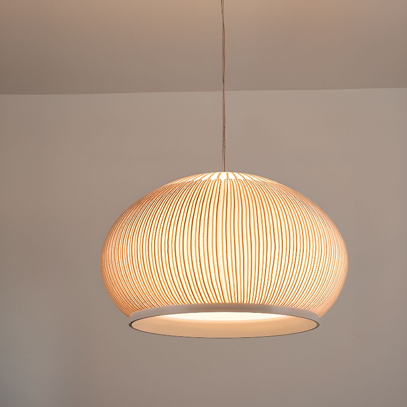 Norvand - Japandi Gebreide Stoffen Hanglamp