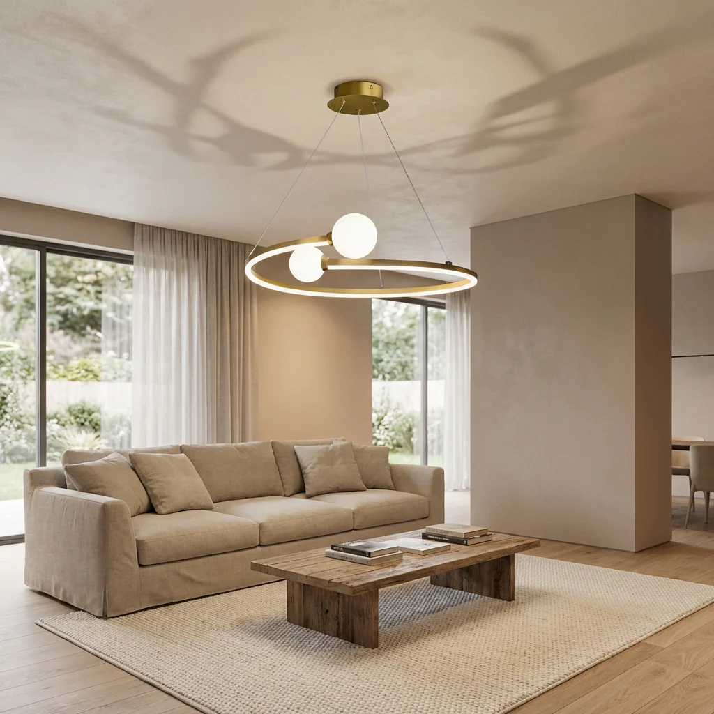 Norvani – Minimalistische Ring LED Hanglamp - Image 2