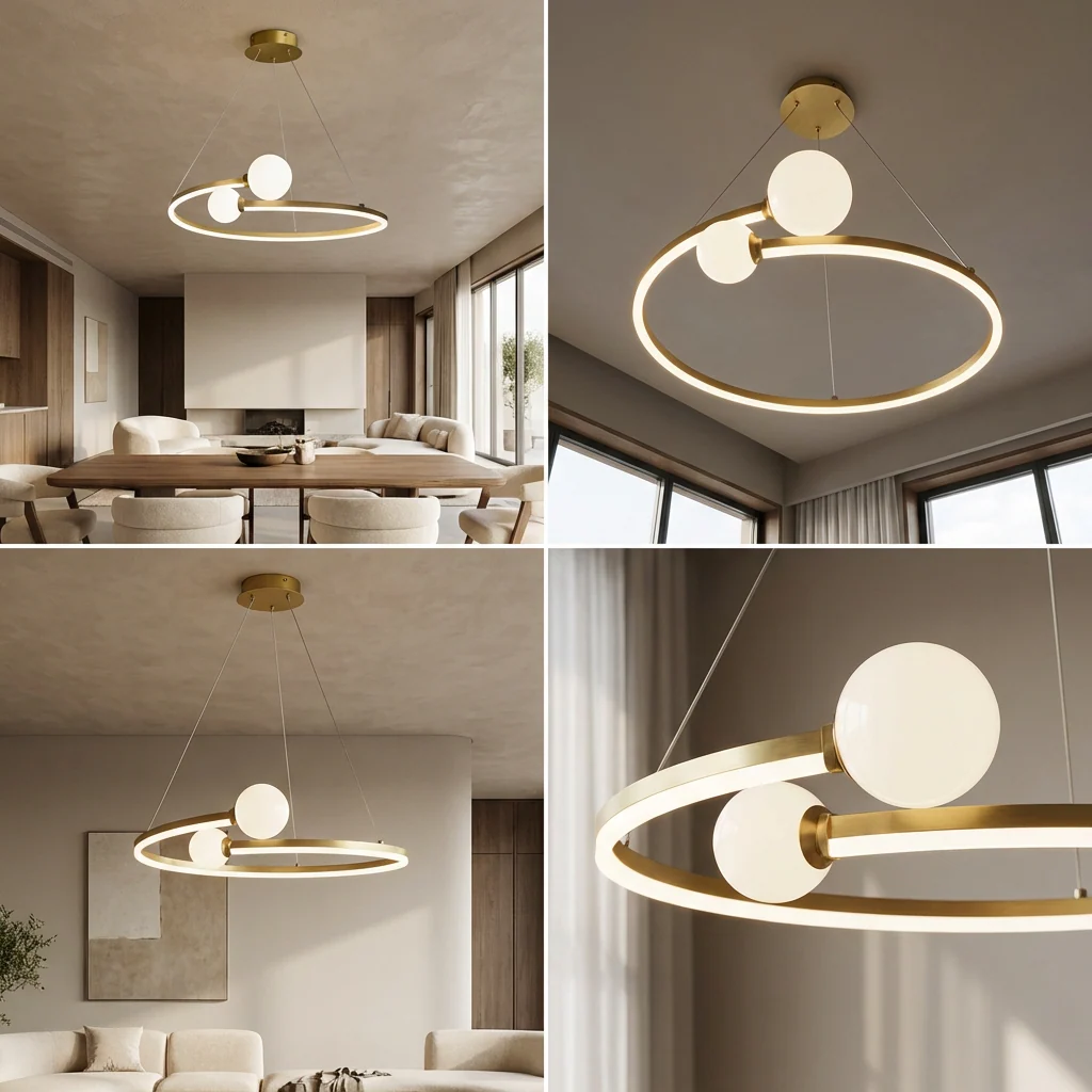 Norvani – Minimalistische Ring LED Hanglamp - Image 4