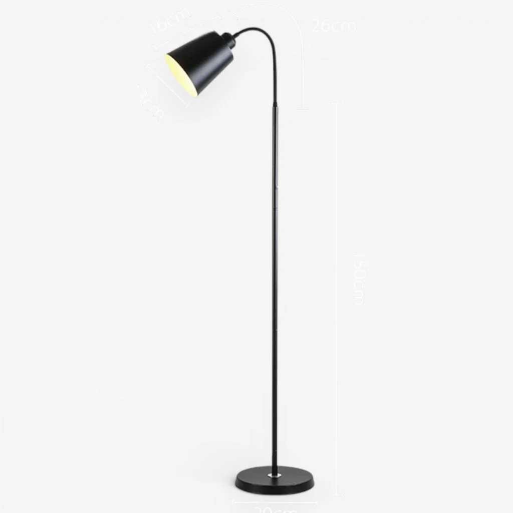 Norvayne – Scandinavische Vloerlamp Met Flexibele Hals - Image 3