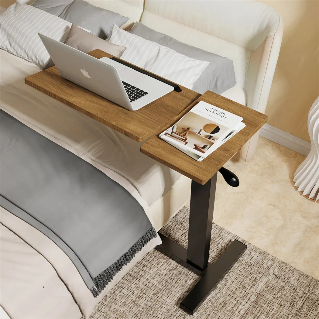 Novaren - Verstelbaar Overbed Laptoptafel Met Wielen - Image 4