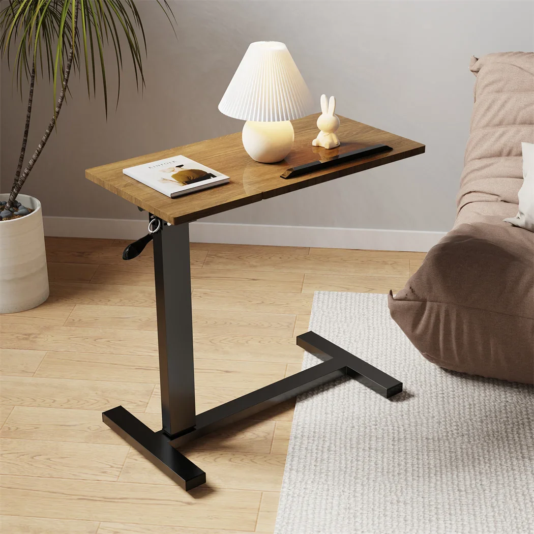 Novaren - Verstelbaar Overbed Laptoptafel Met Wielen - Image 5