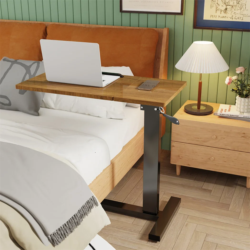 Novaren - Verstelbaar Overbed Laptoptafel Met Wielen - Image 8