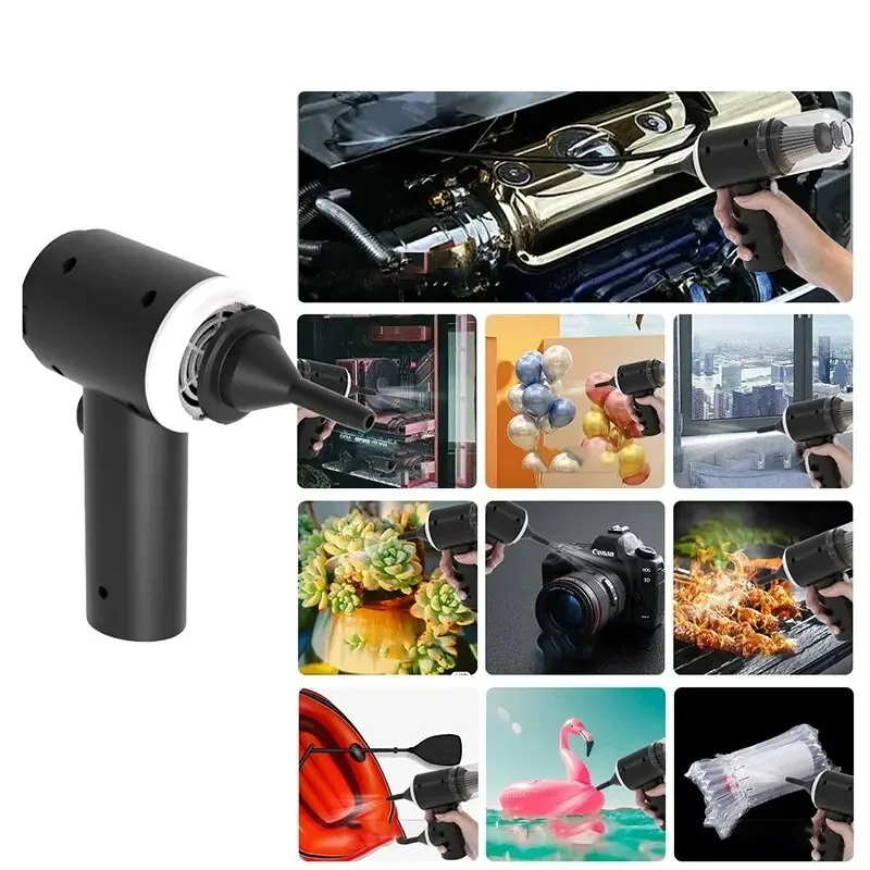 Novento – Mini Draadloze Stofzuiger voor Auto en Huis - Image 6