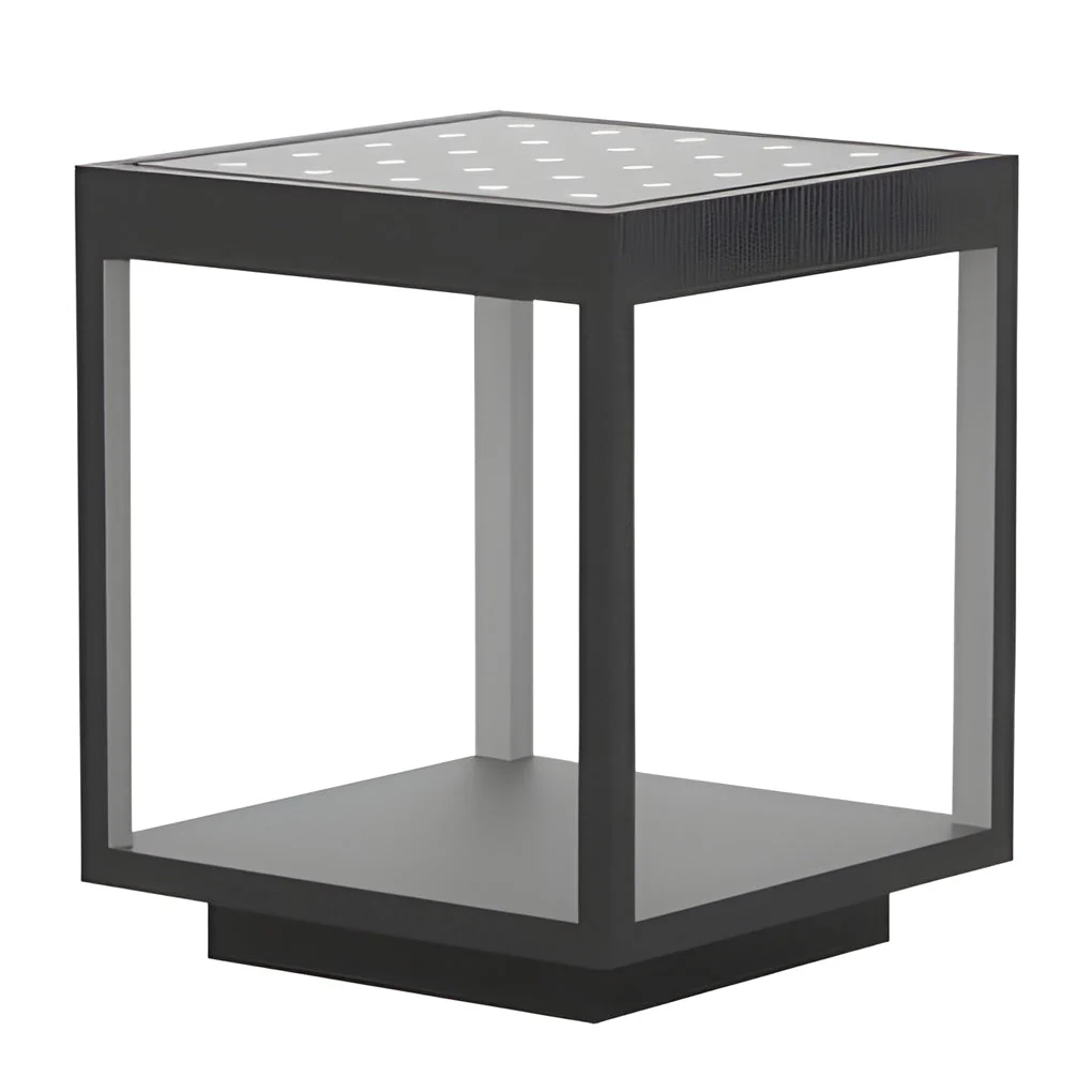 Novieran – LED Buitenlamp Warm Wit IP65 Aluminium Pilaar Vierkant - Image 11