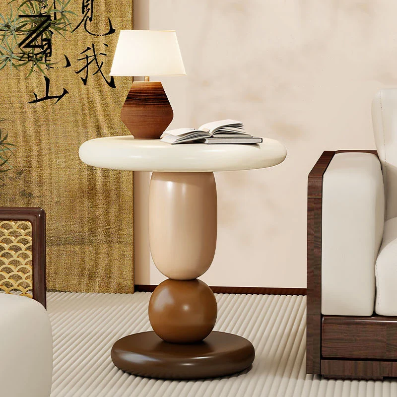 Noviran – Ronde Design Salontafel Met Afneembaar Bijzetblad - Image 3