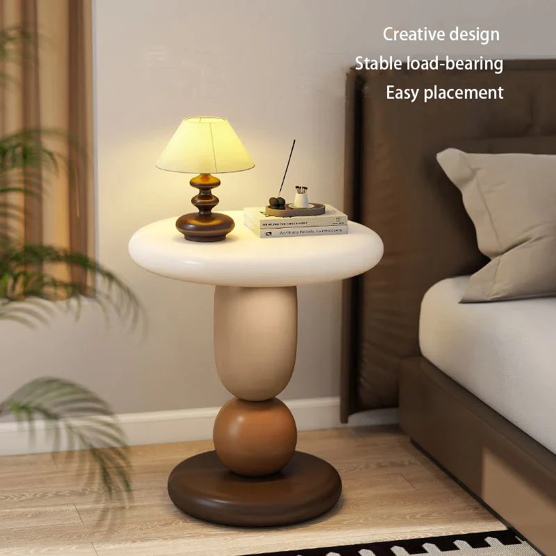 Noviran – Ronde Design Salontafel Met Afneembaar Bijzetblad - Image 6