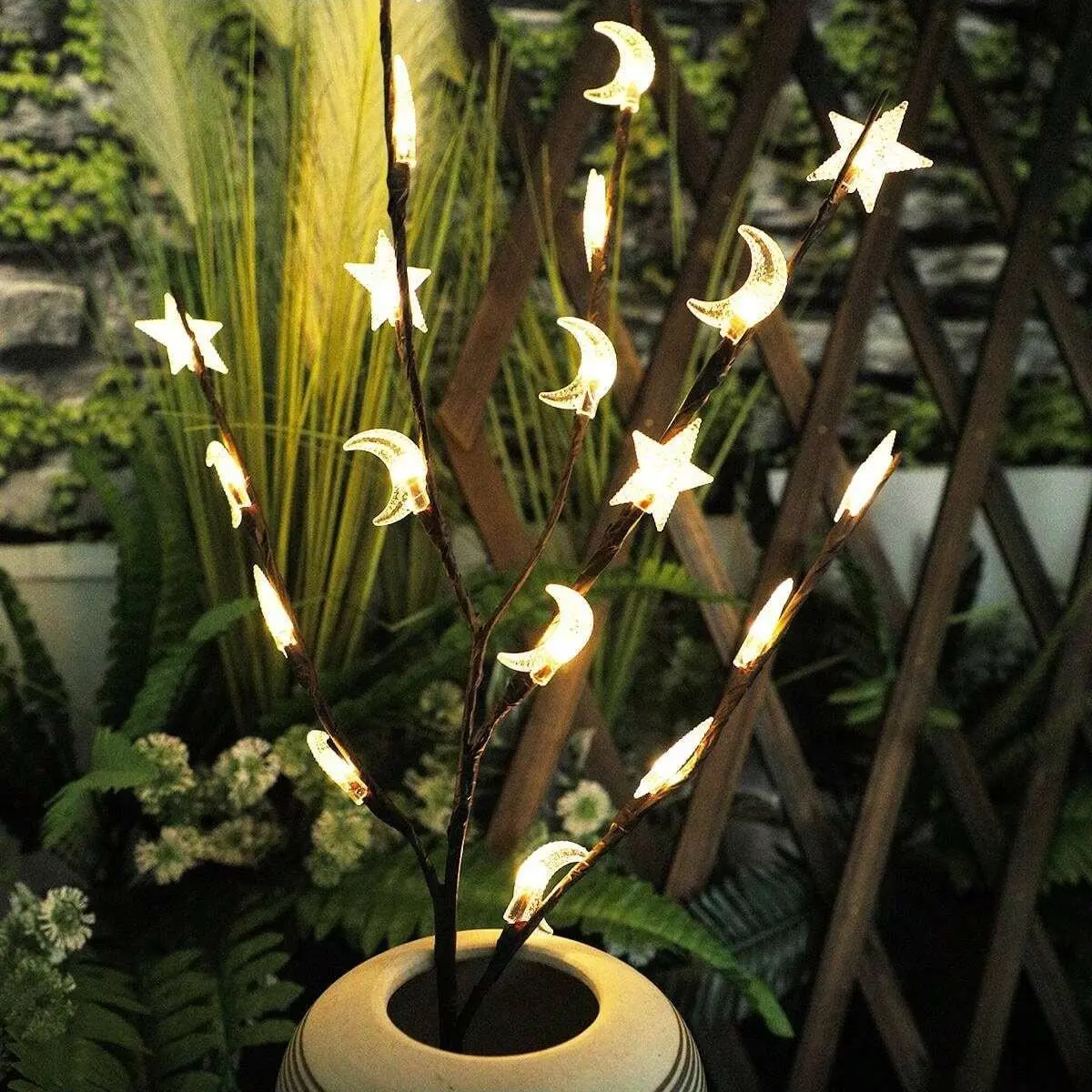 Nyelira – LED Takverlichting met Sterren en Manen op Batterij - Image 5