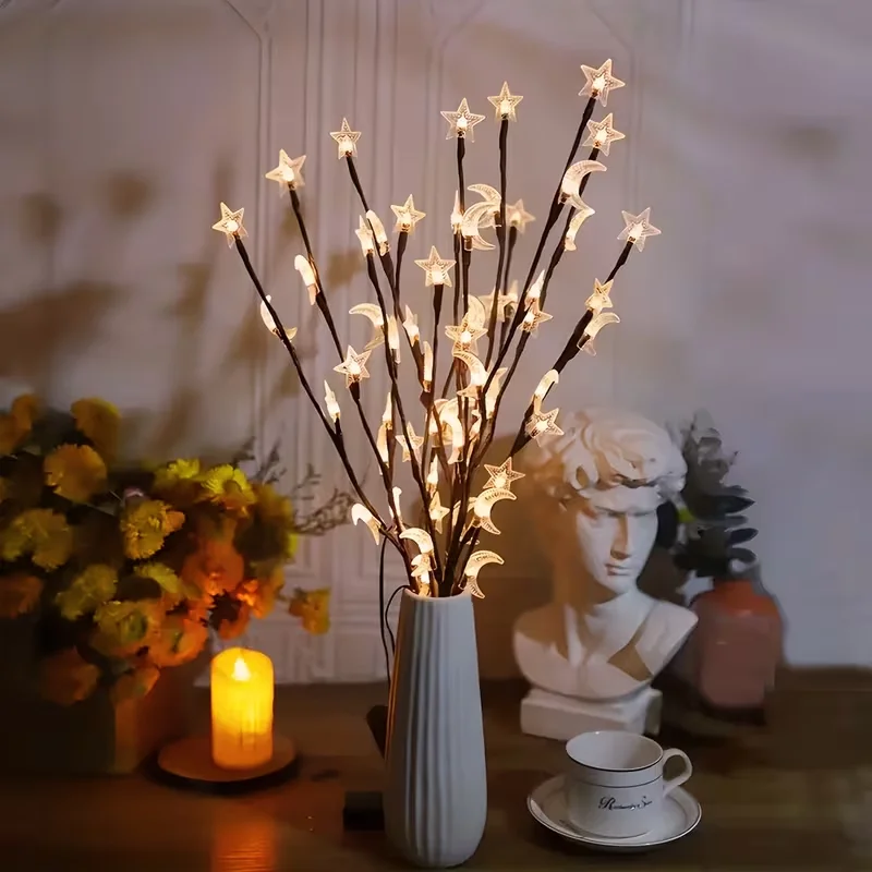 Nyelira – LED Takverlichting met Sterren en Manen op Batterij - Image 7