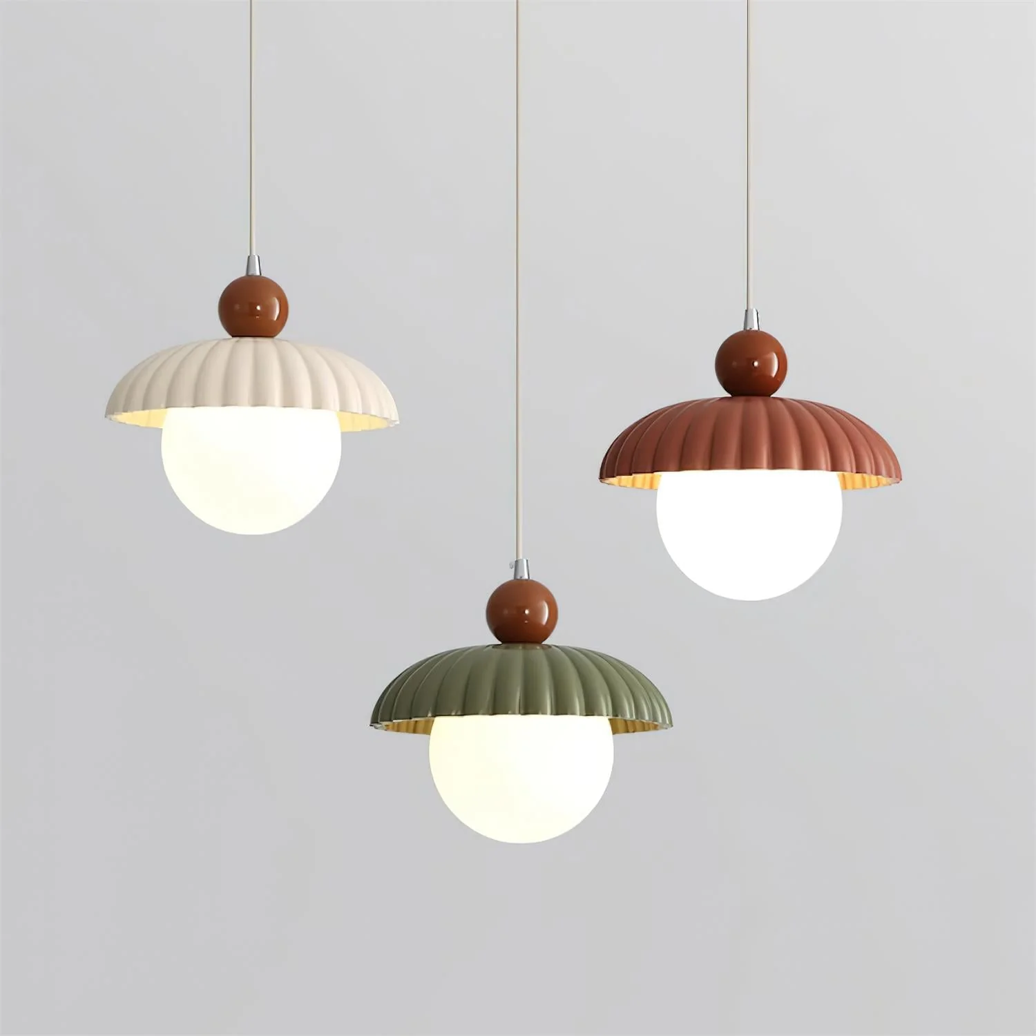 Nyelora – Moderne Hanglamp met Gelaagd Textuurglas - Image 15
