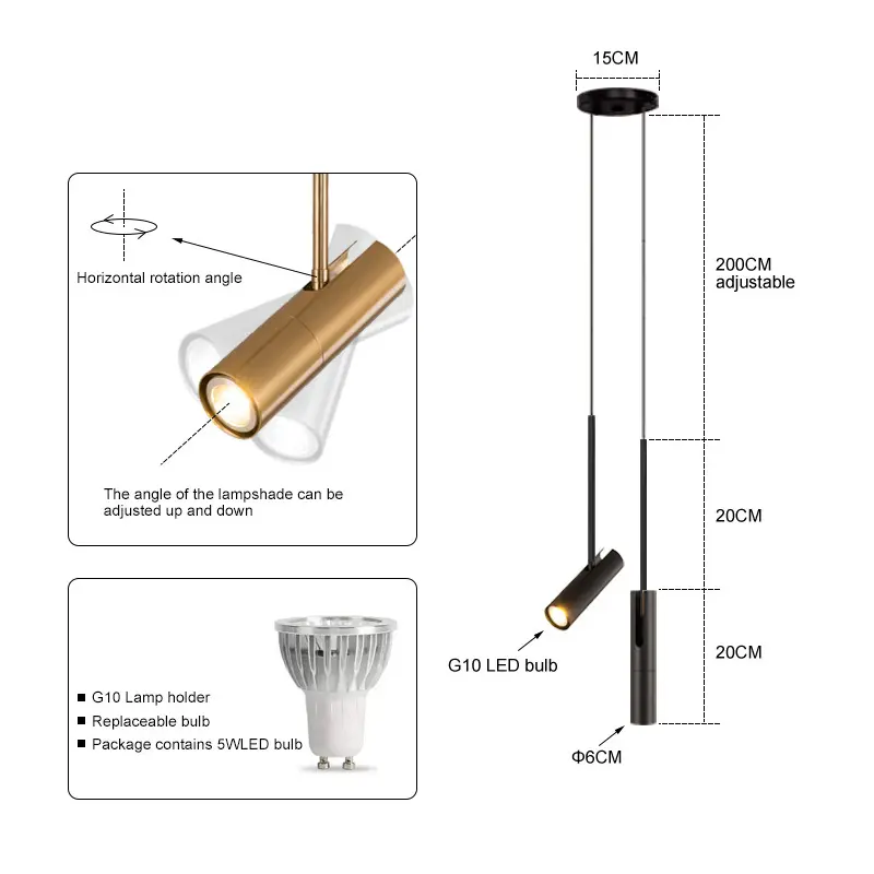Nysaia - Moderne LED Hanglamp Slaapkamer - Image 7