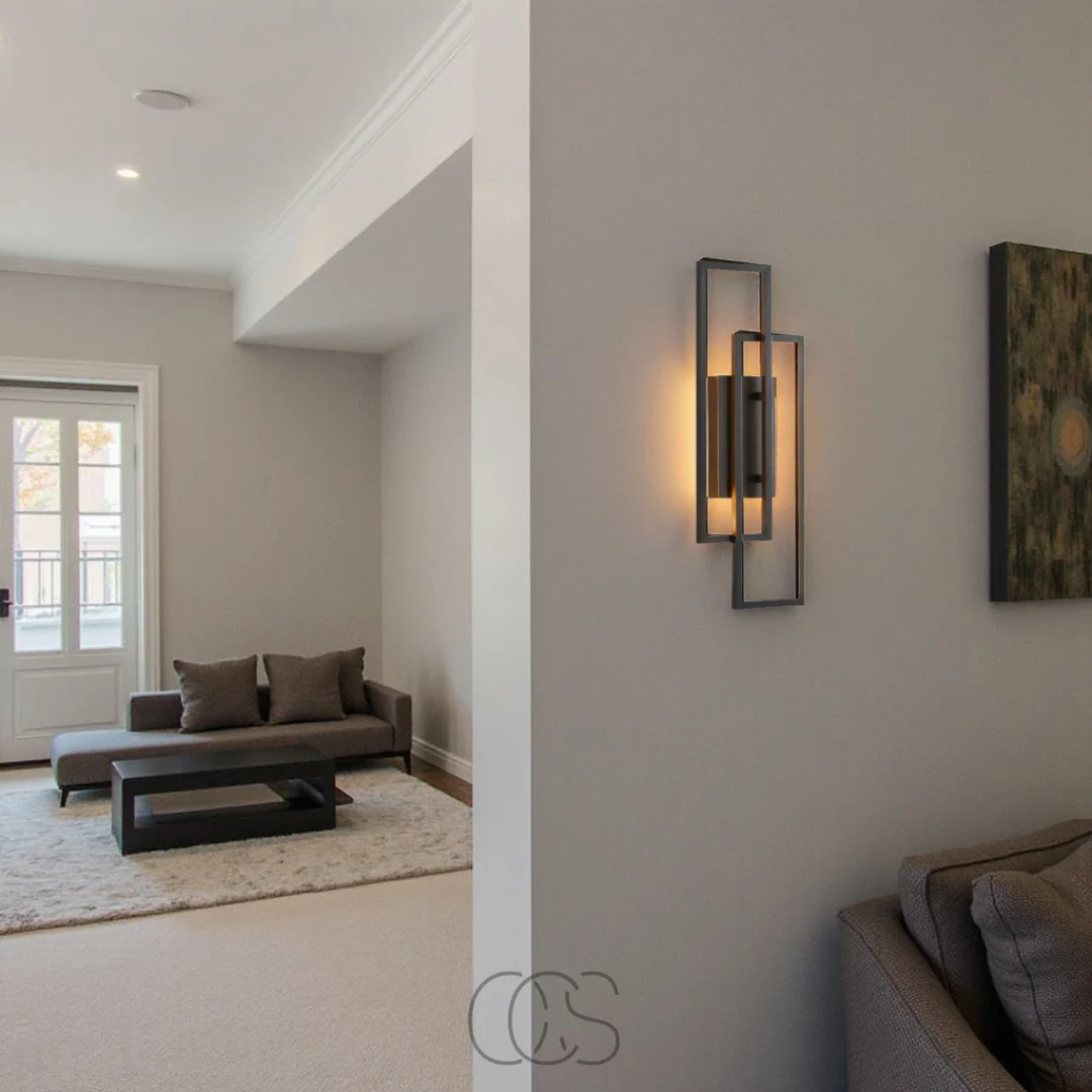 Ocireon - Rechthoekige Geometrische LED Wandlamp