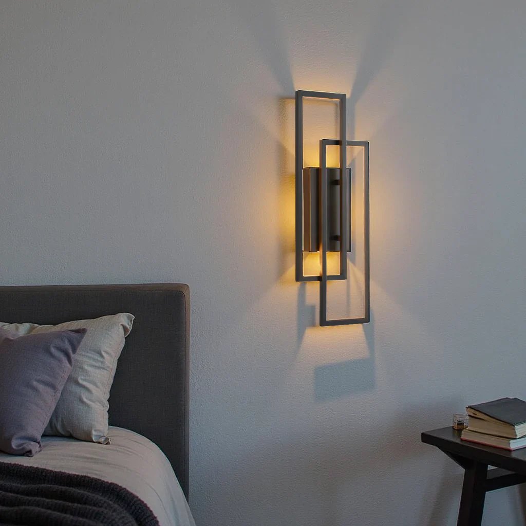 Ocireon - Rechthoekige Geometrische LED Wandlamp - Image 2