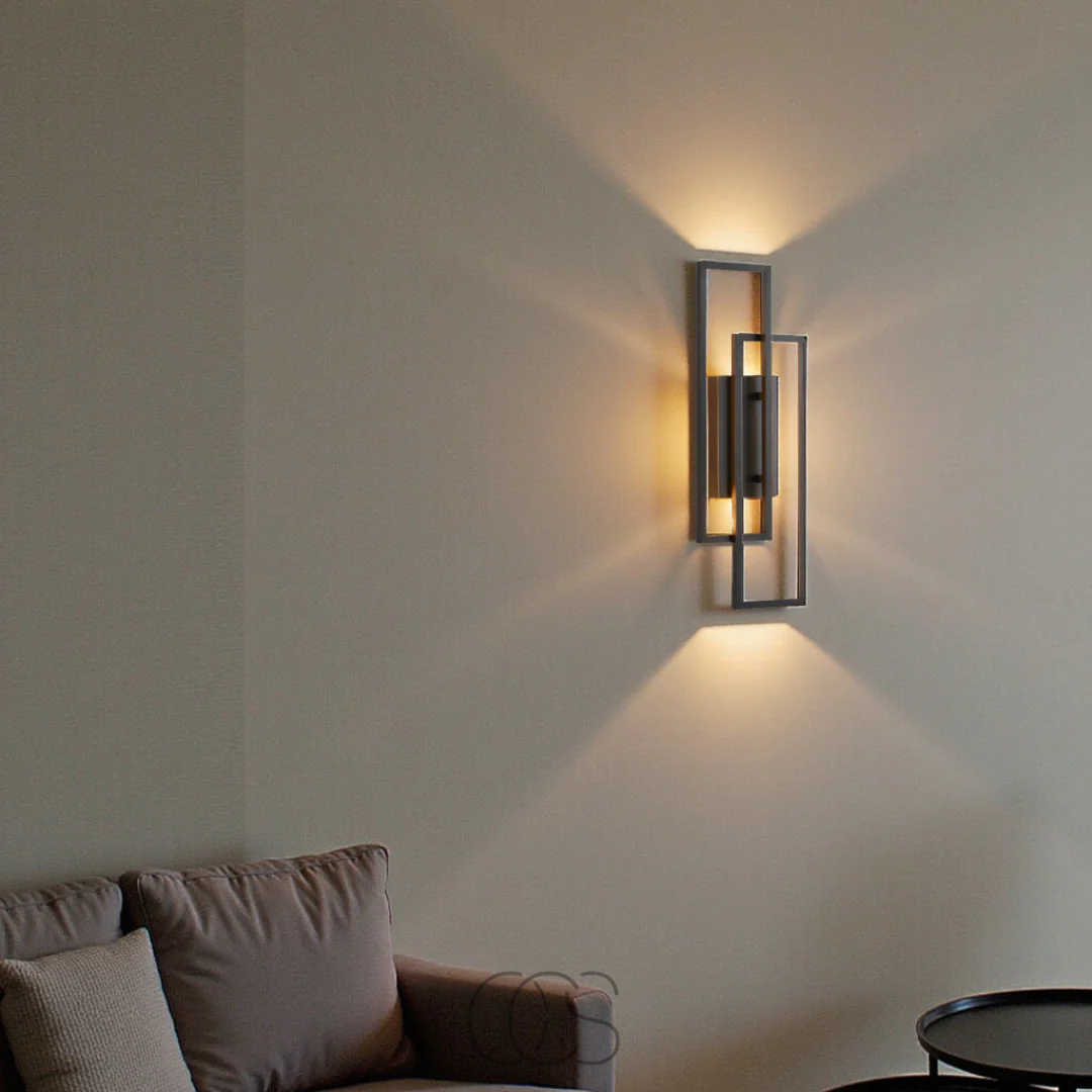 Ocireon - Rechthoekige Geometrische LED Wandlamp - Image 3