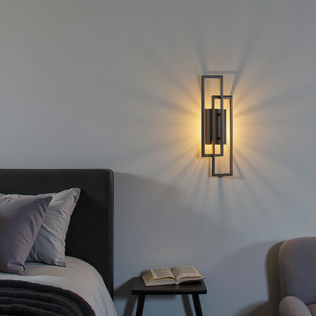 Ocireon - Rechthoekige Geometrische LED Wandlamp - Image 6
