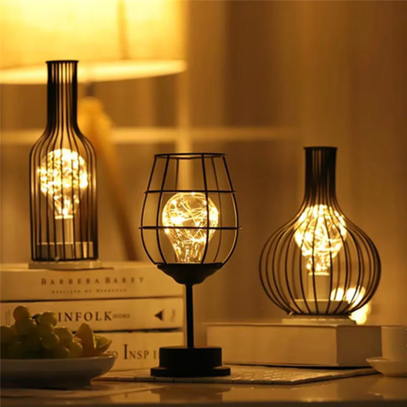 Oclarys - Lumineux Draadloze Lampenset met 3 Unieke Designlampen