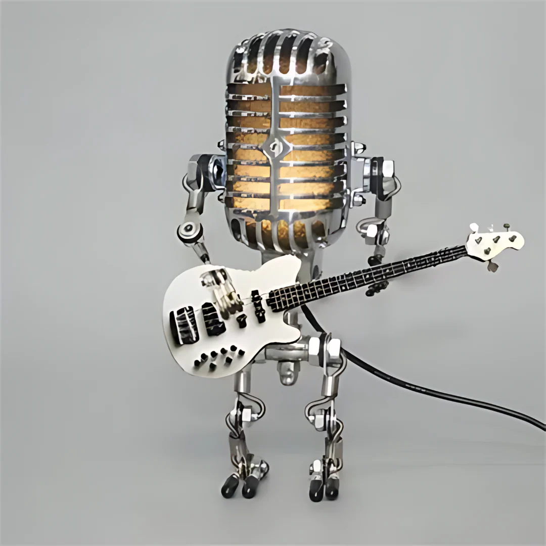 Omvix - Unieke Robot Tafellamp