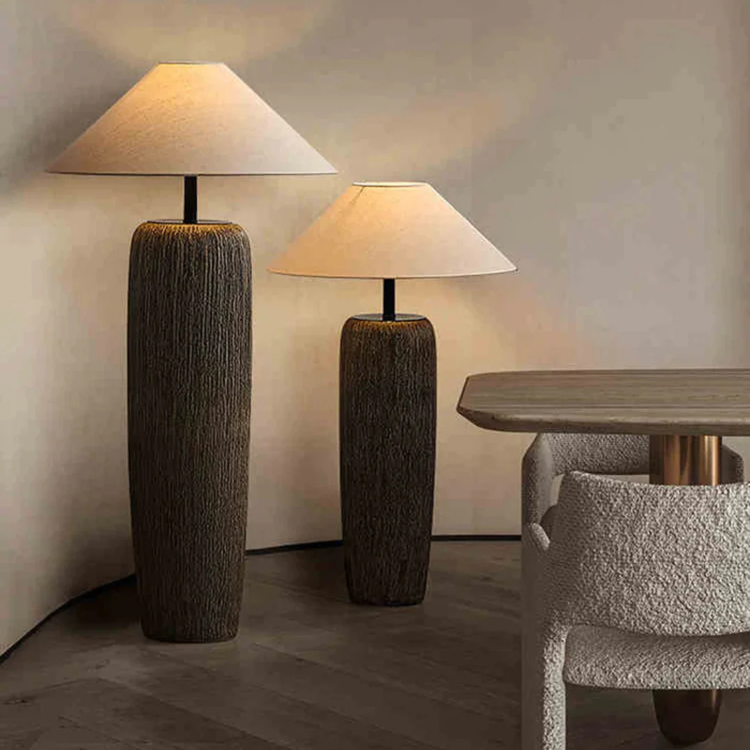 Orama - Verweerde Houten Vloerlamp - Image 3