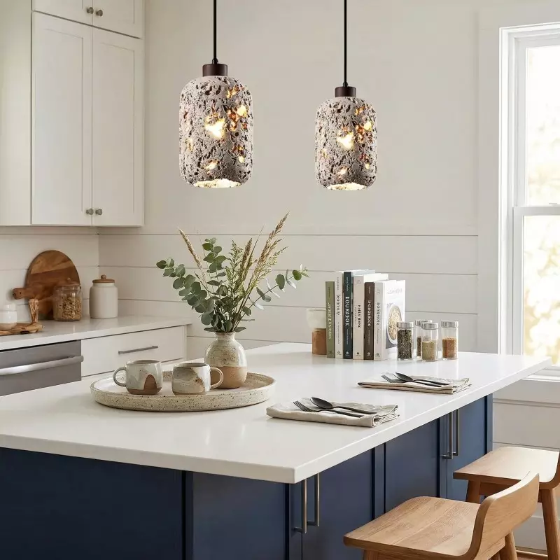 Orevon – Wabi Sabi Travertin Hanglamp - Image 10