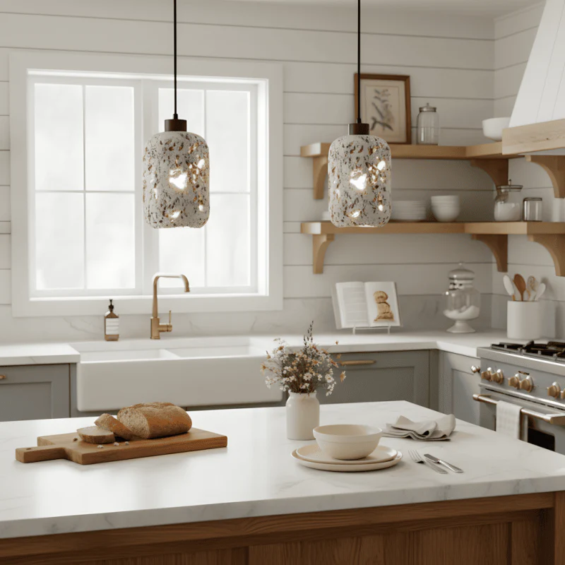 Orevon – Wabi Sabi Travertin Hanglamp - Image 7