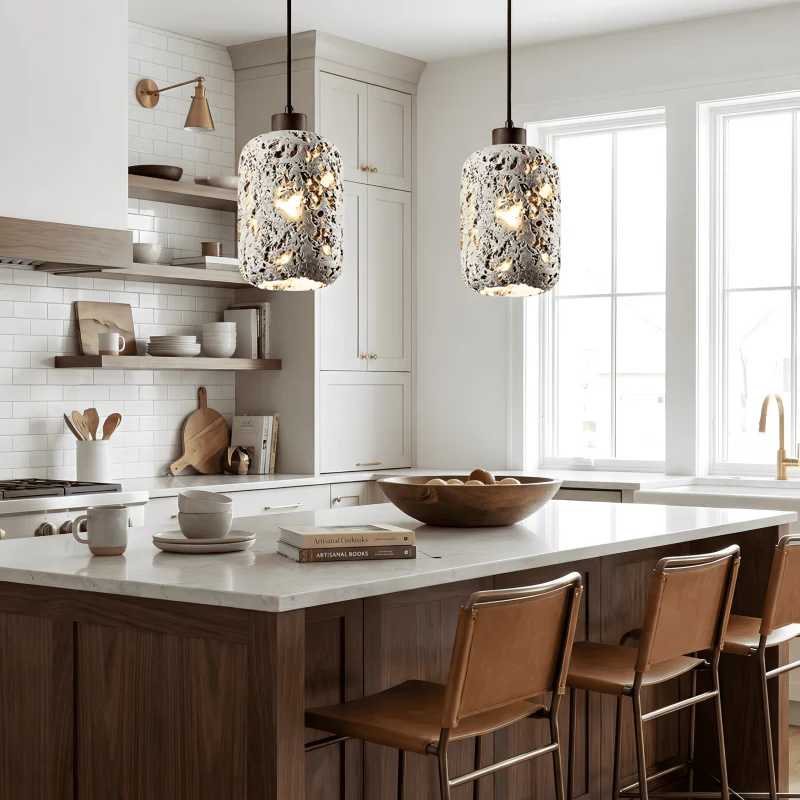 Orevon – Wabi Sabi Travertin Hanglamp - Image 8