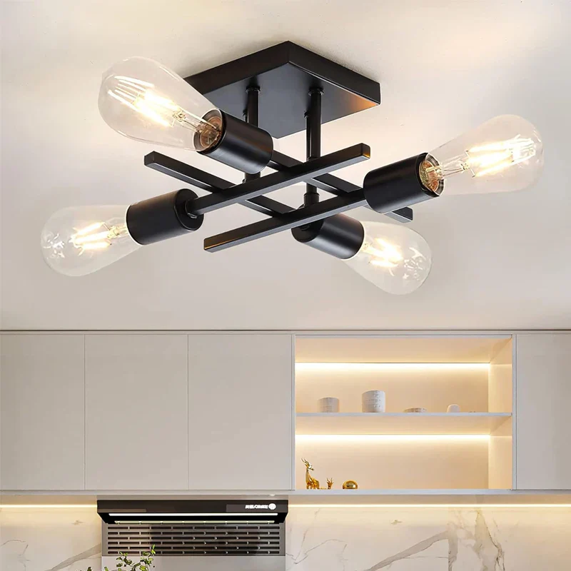 Orliven - Nordic 4 Lichts Plafondlamp E27 - Image 3