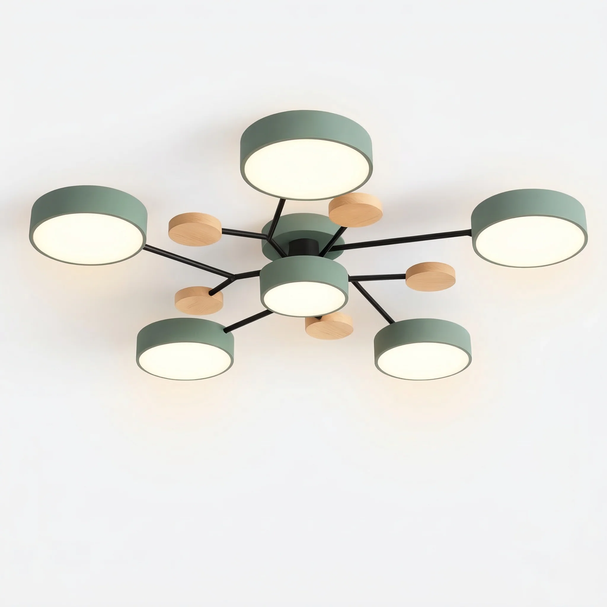 Orvexa – Moderne LED Plafondlamp met Multi-Arm Design voor Woonkamer & Slaapkamer - Image 13