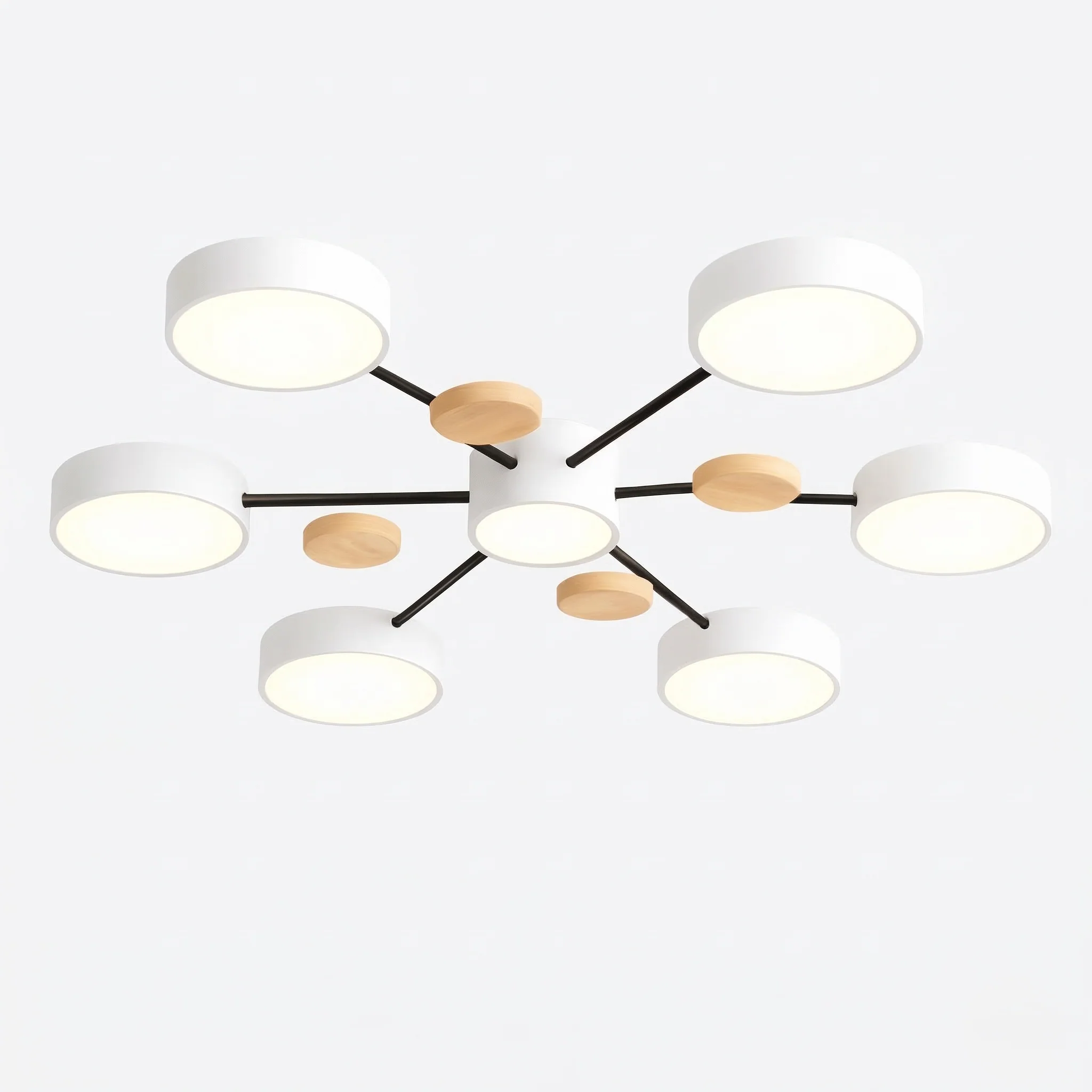 Orvexa – Moderne LED Plafondlamp met Multi-Arm Design voor Woonkamer & Slaapkamer - Image 16