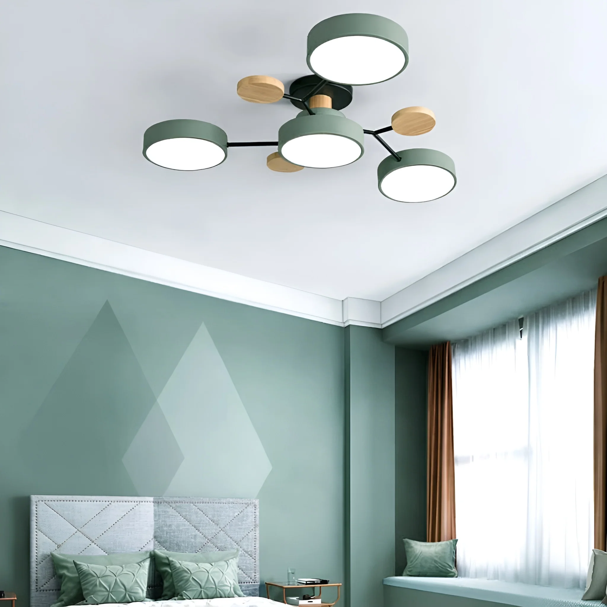 Orvexa – Moderne LED Plafondlamp met Multi-Arm Design voor Woonkamer & Slaapkamer - Image 9