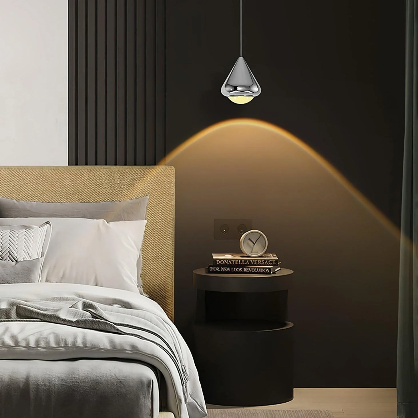 Othira – Moderne Hanglamp met Glanzend Oppervlak en Grafisch Design - Image 12