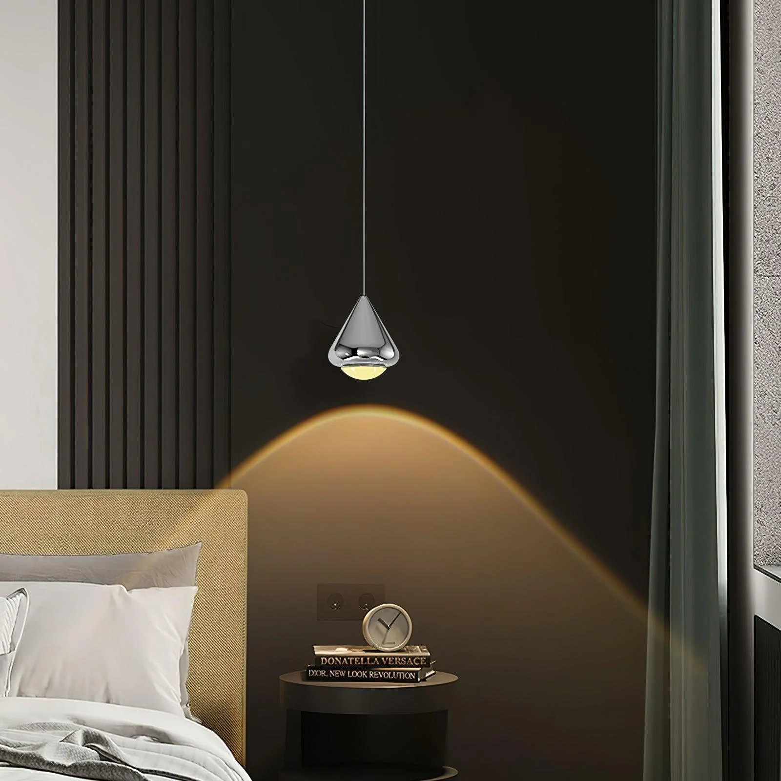 Othira – Moderne Hanglamp met Glanzend Oppervlak en Grafisch Design - Image 16