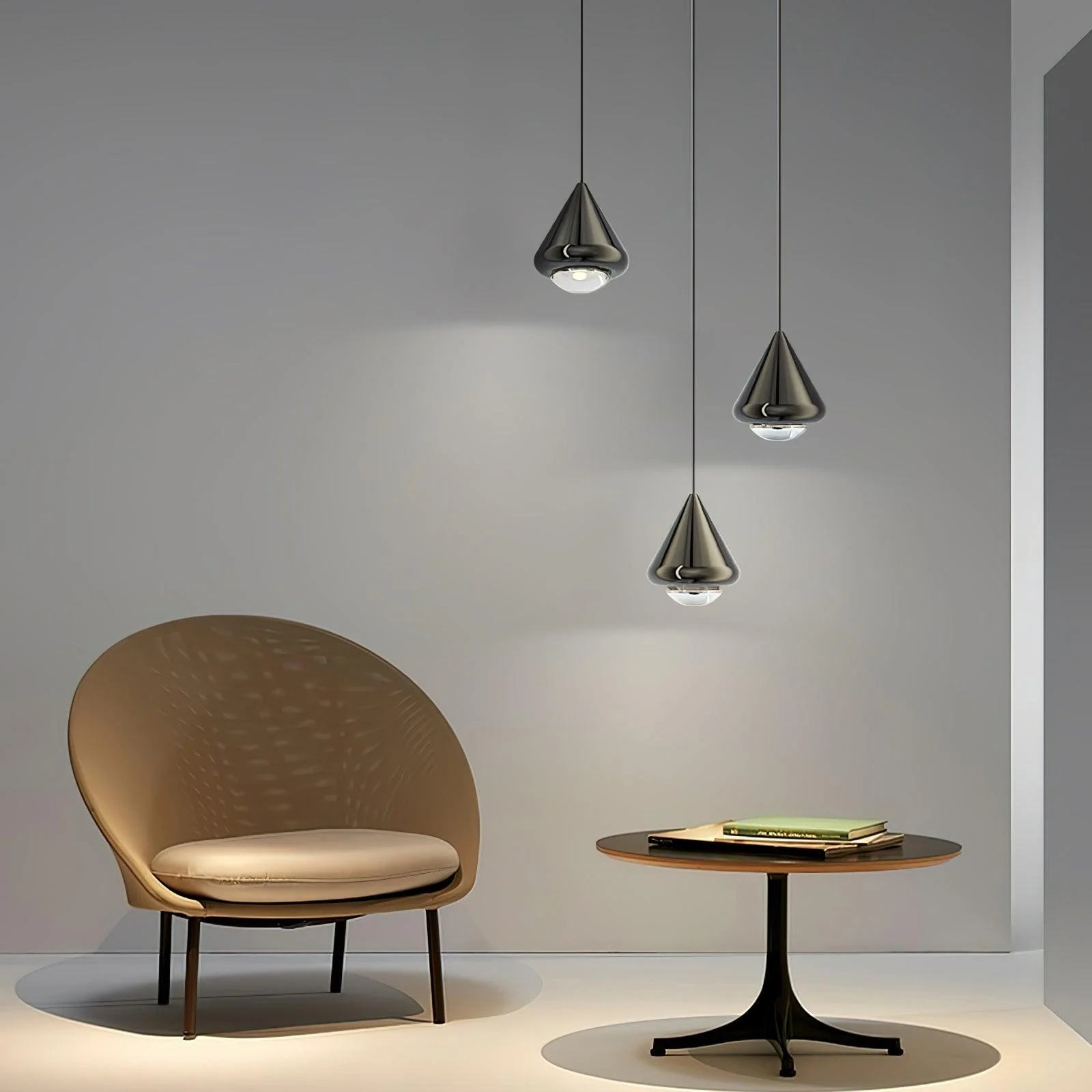 Othira – Moderne Hanglamp met Glanzend Oppervlak en Grafisch Design - Image 7