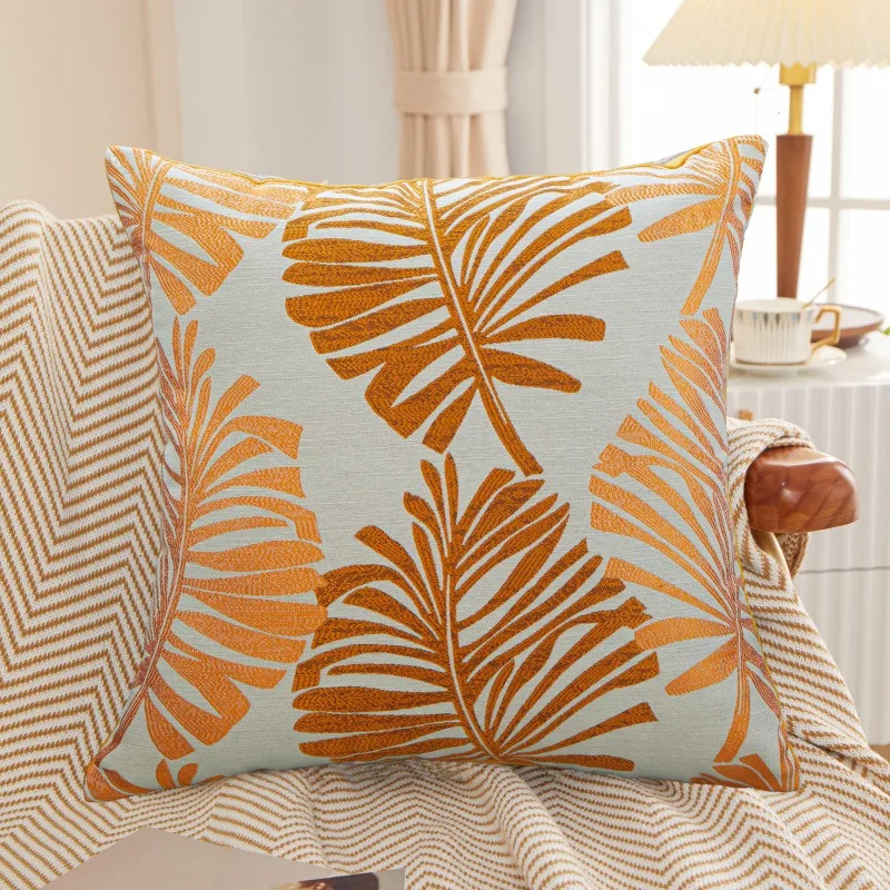 Palmira - Palmboom Linnen Kussenhoes 45x45cm - Image 2