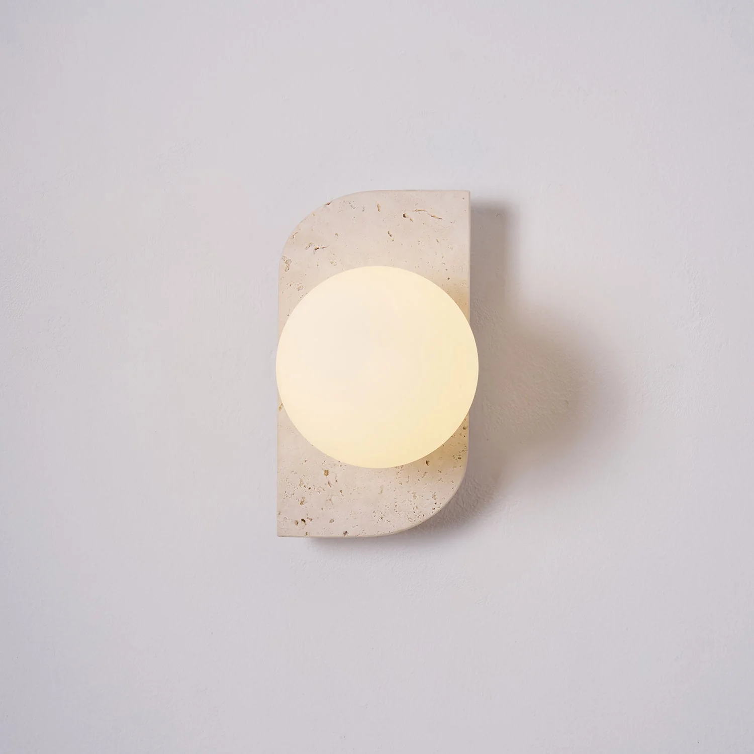 Pelluno – Travertin Wandlamp