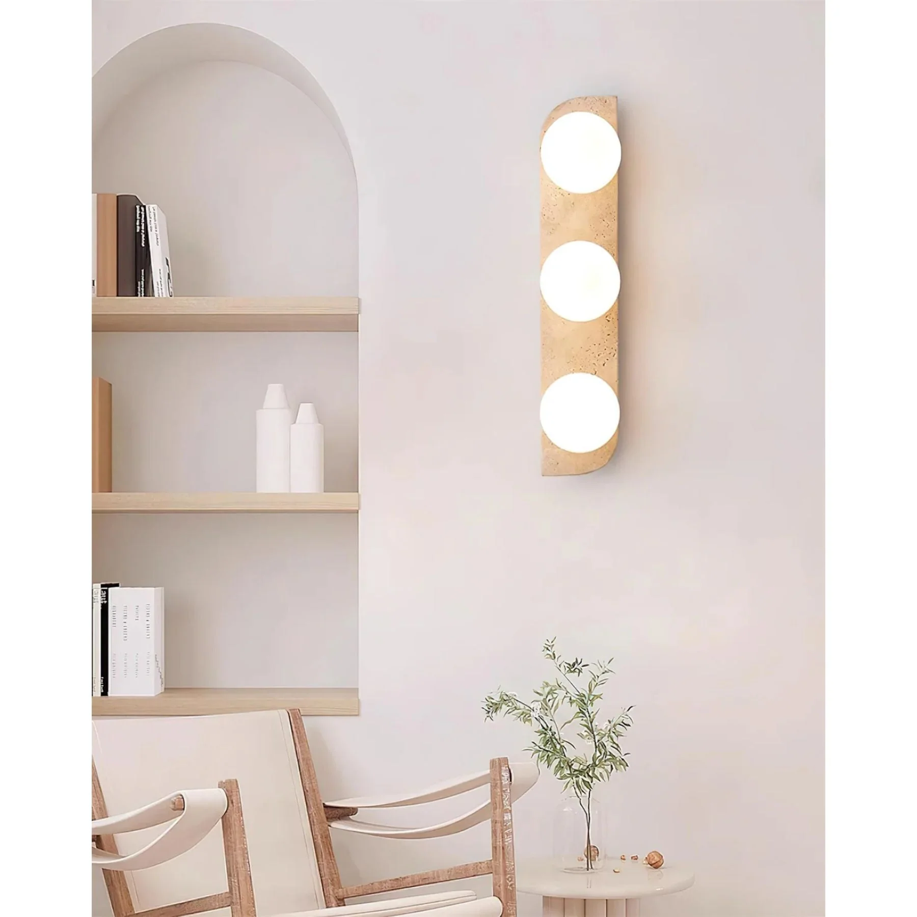 Pelluno – Travertin Wandlamp - Image 9