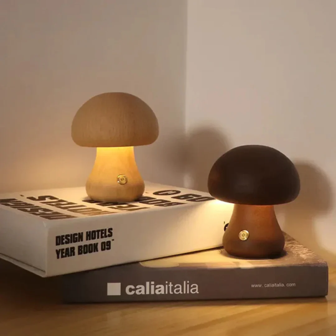 Pheme - Oplaadbare Tafellamp Van Hout - Image 3