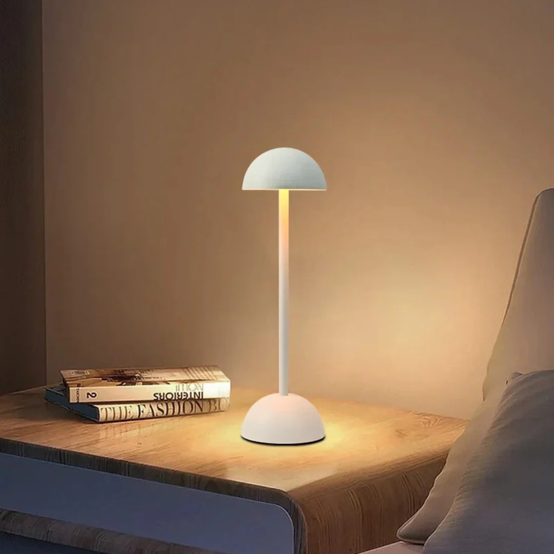 Pluton - Oplaadbare LED Tafellamp met Touchbediening