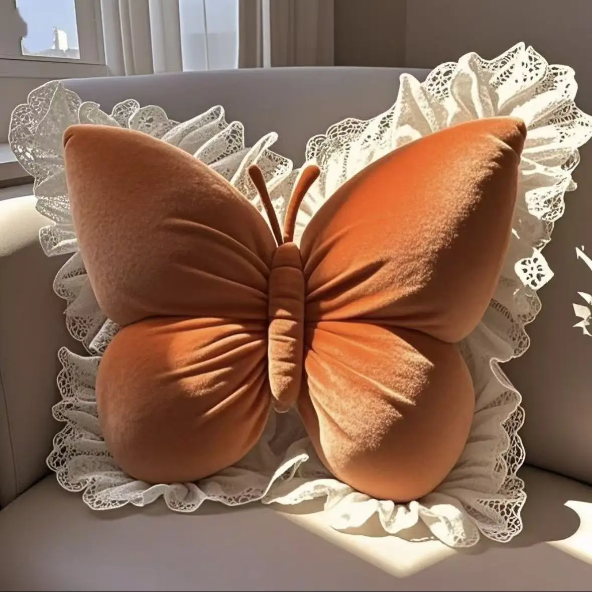 Princess – Vlinder Strik Sierkussen - Image 6