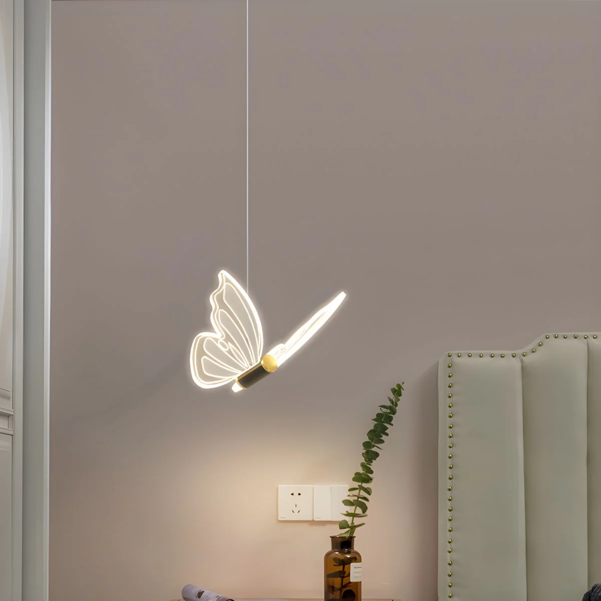 Pyralis - Elegante Hanglamp Vlinderdesign voor Woonkamer en Kinderkamer