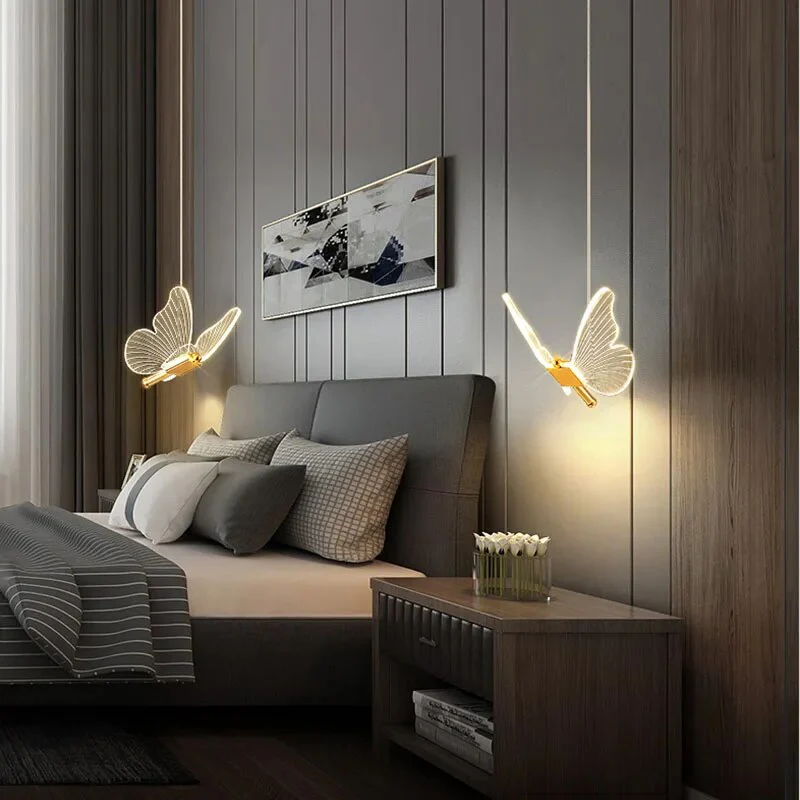 Pyralis - Elegante Hanglamp Vlinderdesign voor Woonkamer en Kinderkamer - Image 2