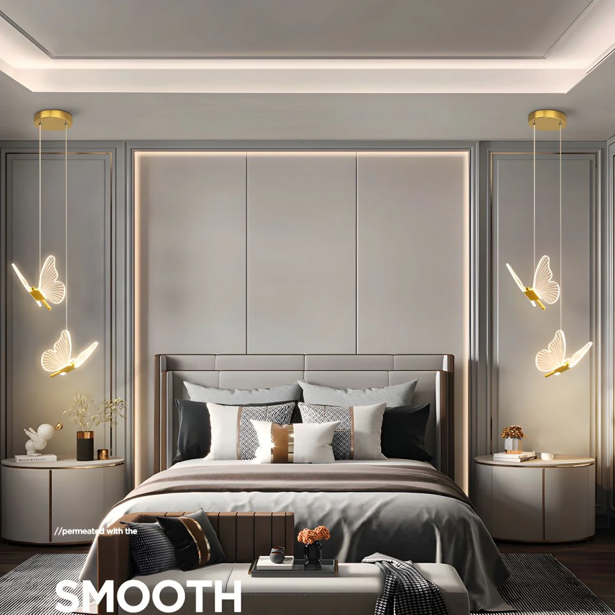 Pyralis - Elegante Hanglamp Vlinderdesign voor Woonkamer en Kinderkamer - Image 4