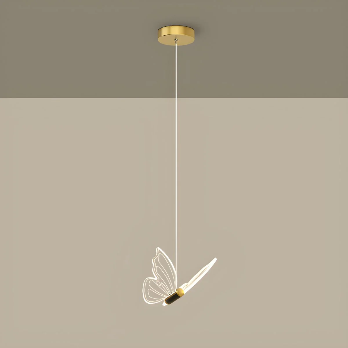 Pyralis - Elegante Hanglamp Vlinderdesign voor Woonkamer en Kinderkamer - Image 6