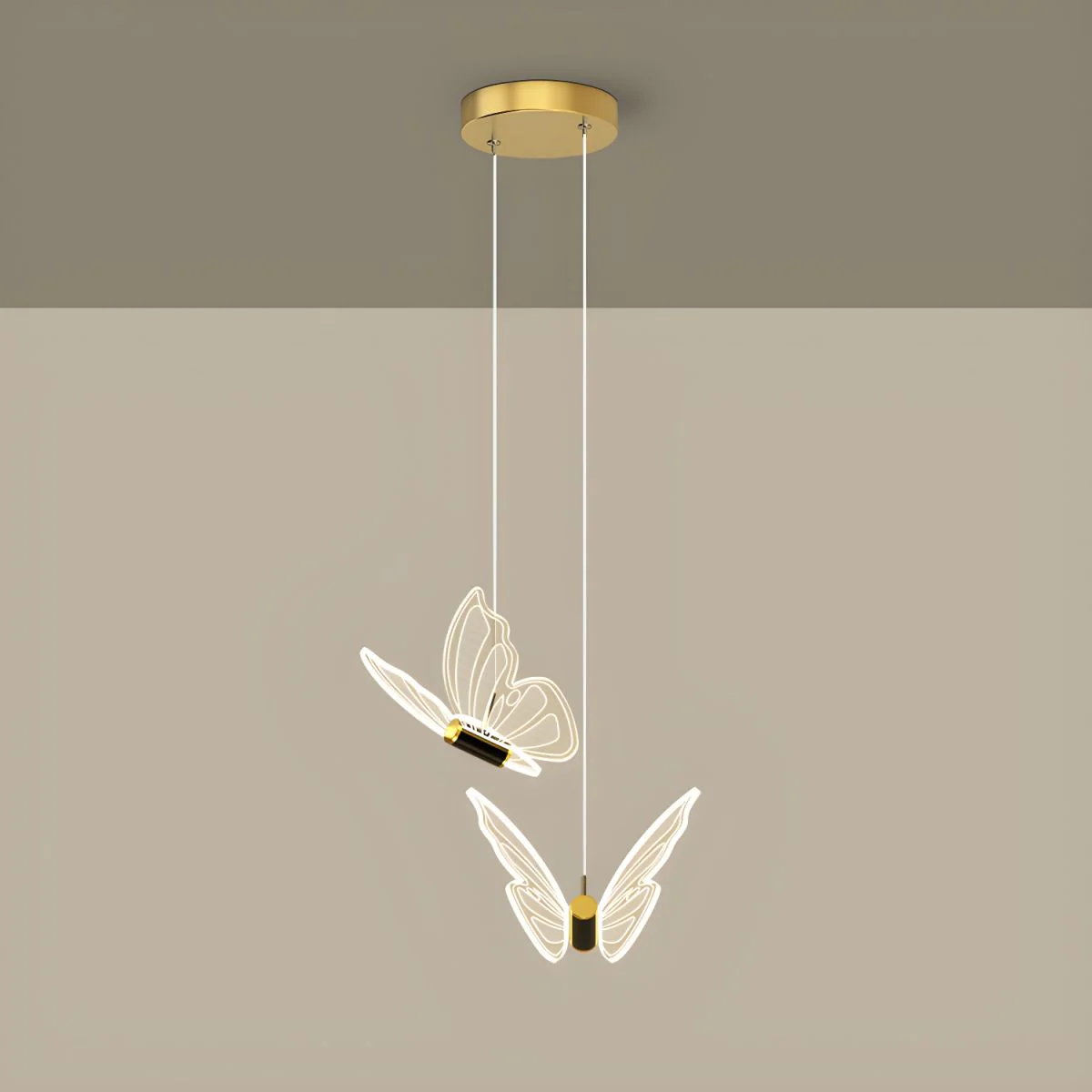 Pyralis - Elegante Hanglamp Vlinderdesign voor Woonkamer en Kinderkamer - Image 7