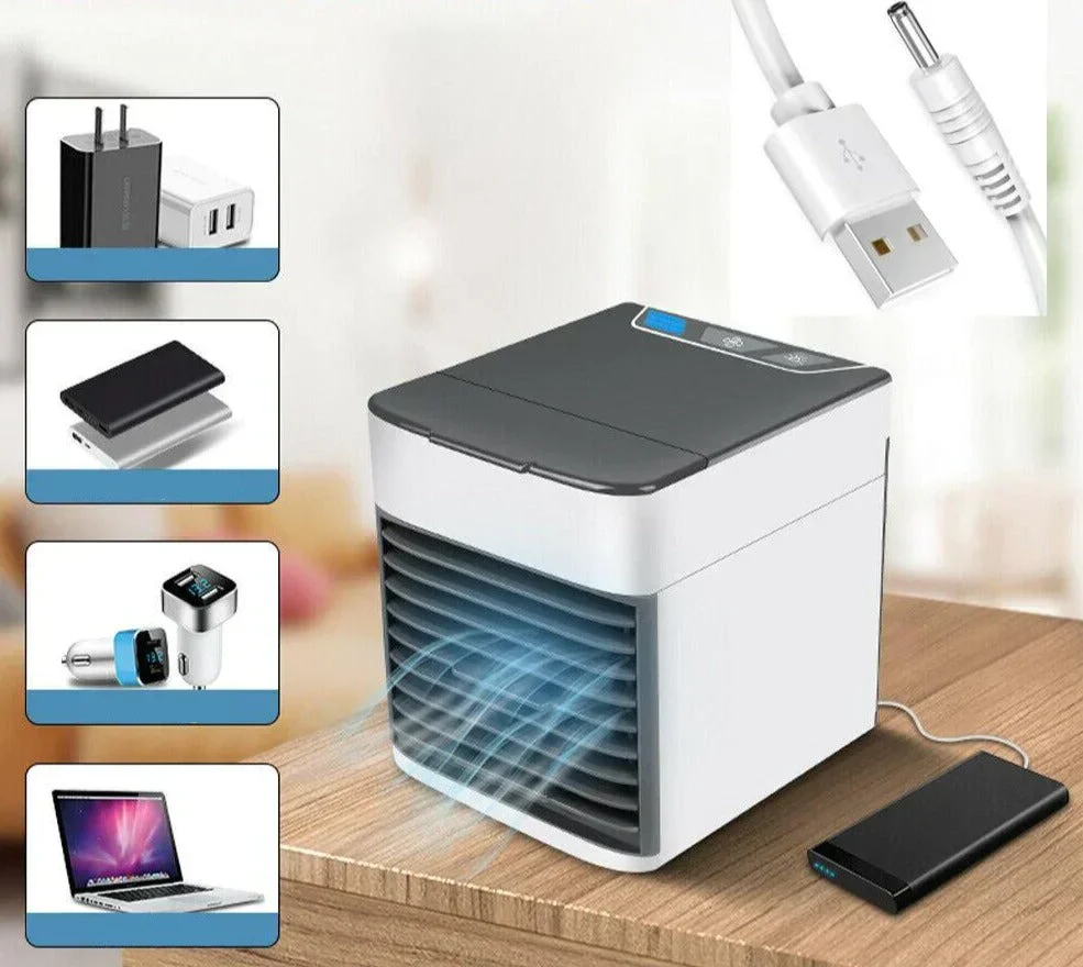 Rendio - USB Mini Luchtkoeler Met Watertank En Ventilator - Image 5