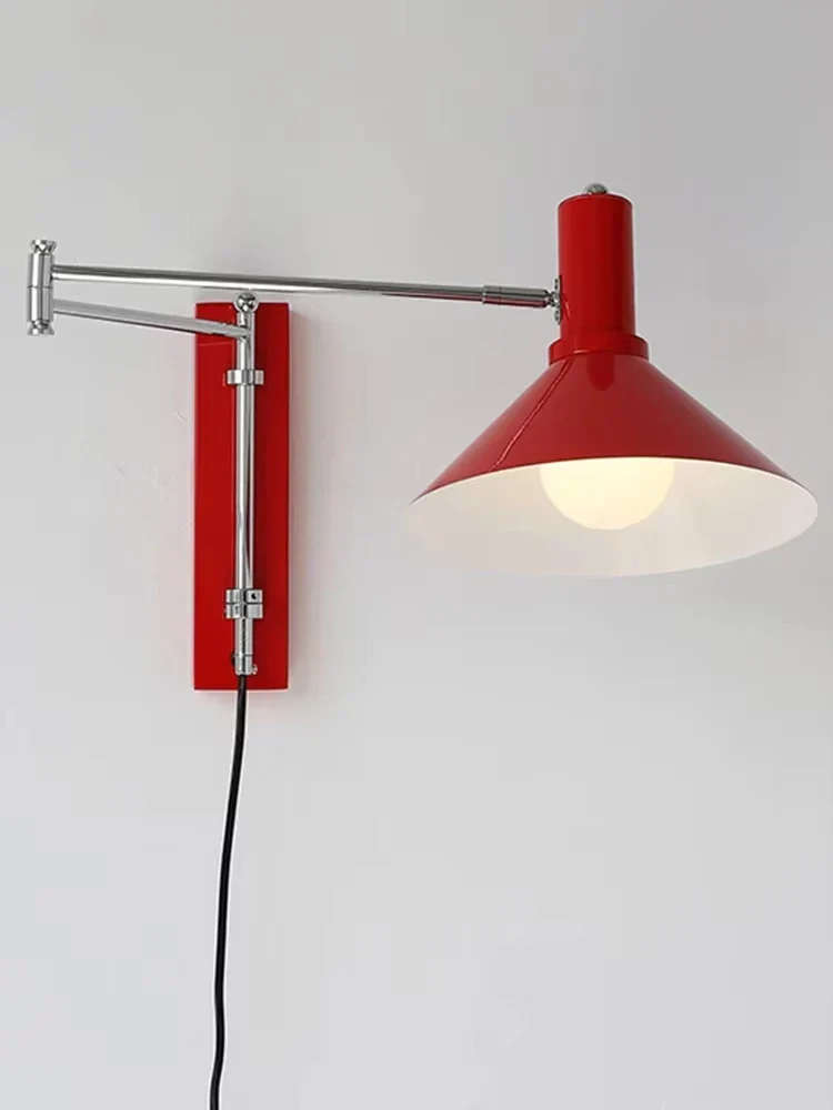 Revillo – Bauhaus Draaibare Wandlamp Met Stekker Opvouwbaar LED - Image 8