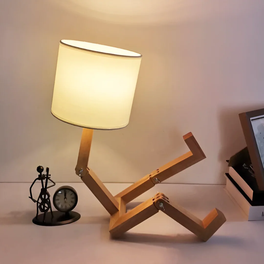 Rilna - Flexibele Houten Tafellamp - Image 7