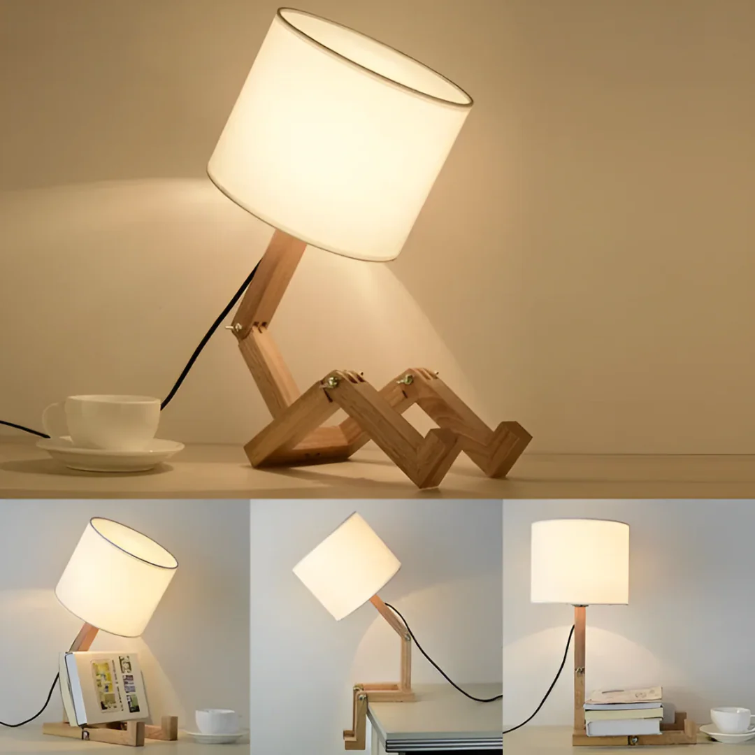 Rilna - Flexibele Houten Tafellamp - Image 8