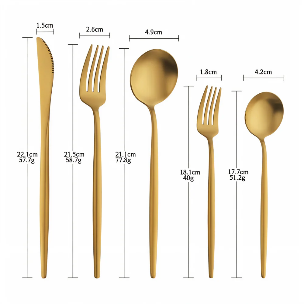 Roviano – RVS Bestekset 4 Delig Boxset - Image 19