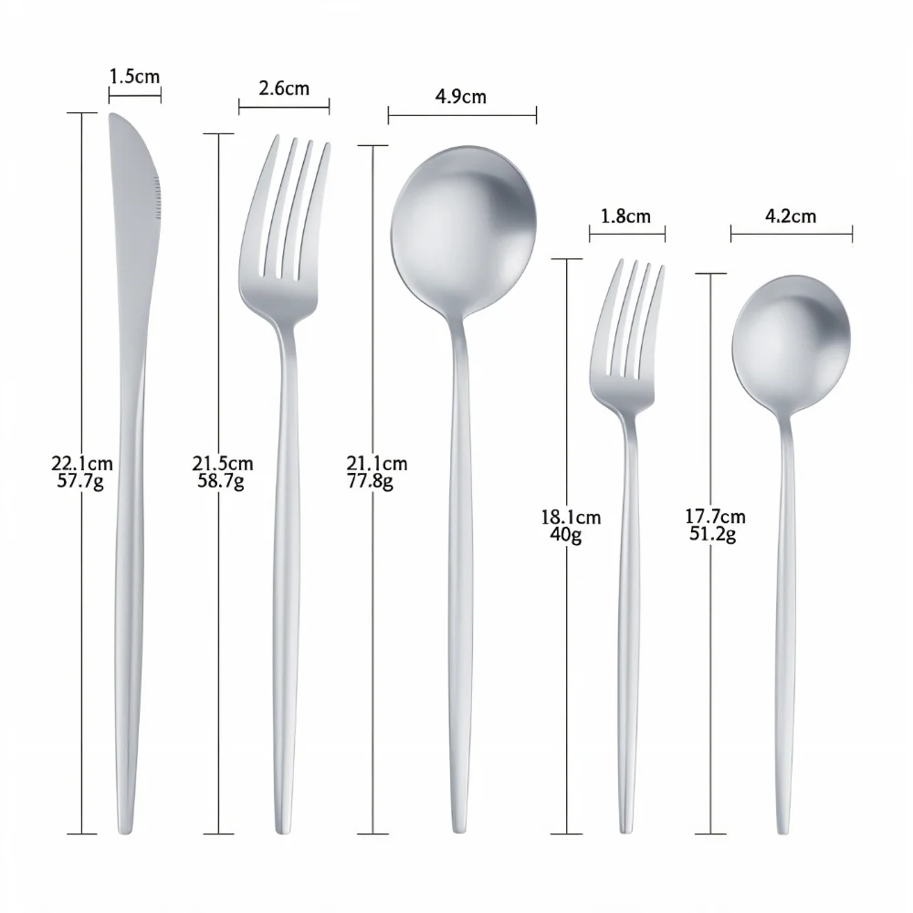 Roviano – RVS Bestekset 4 Delig Boxset - Image 21